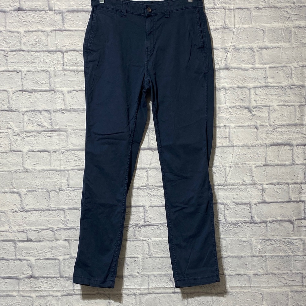 George Men's Navy Pants slim blue